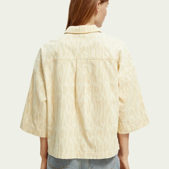 Scotch & Soda Oversized boxy Corduroy Shirt - Picture 3 of 14